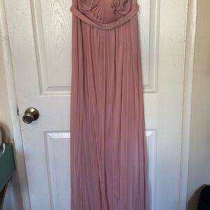 Convertible Mauve Bridesmaids Dress